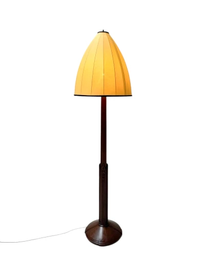 Art Deco Amsterdamse School Floor Lamp by Fa. Drilling Amsterdam, 1920s